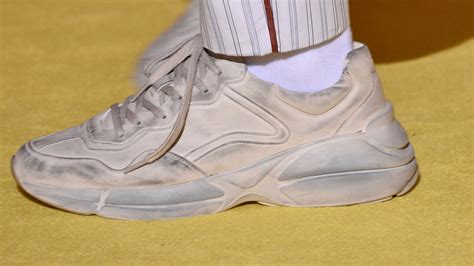 ugly gucci sneakers|gucci dirty shoes.